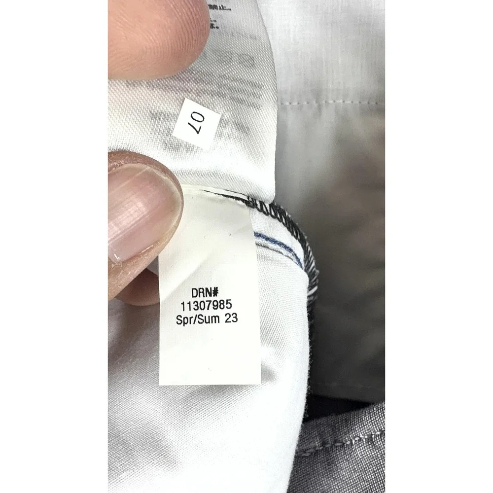 Eddie Bauer Pants Mens 38x30 Gray Stretch Chino Regular Fit Casual Flat Front‎
